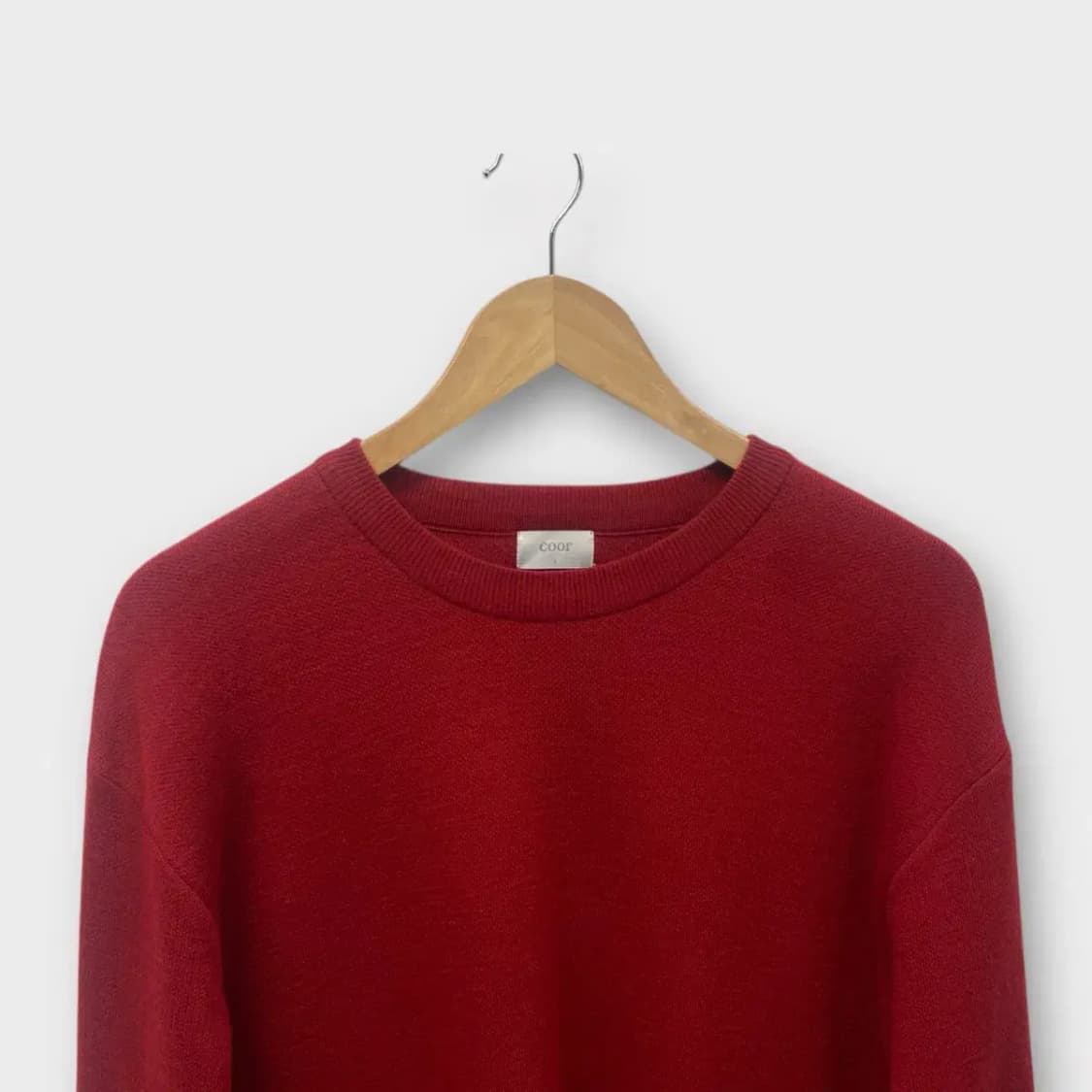 쿠어 coor 라운드 울 니트 L 상품이미지2
