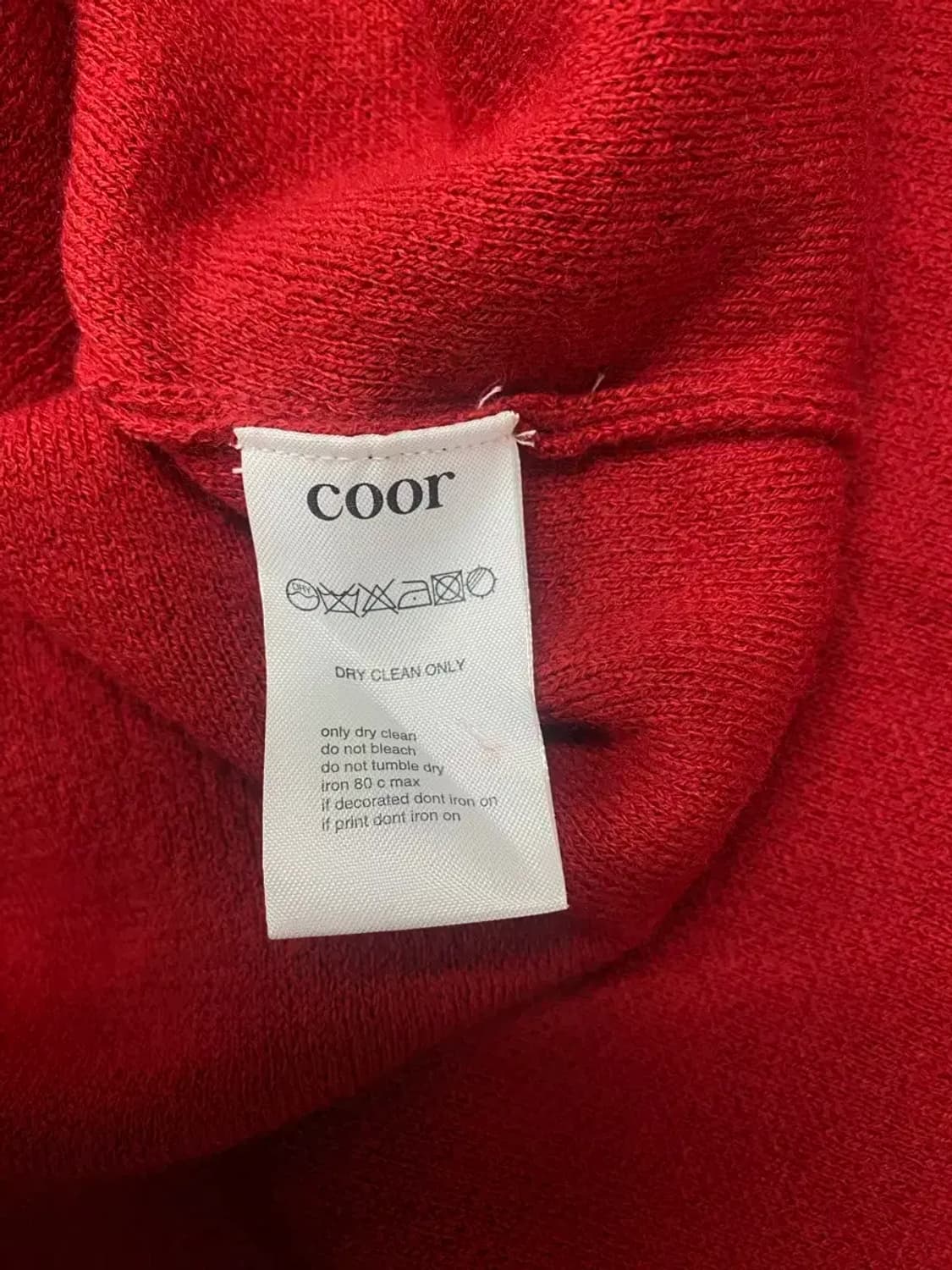 쿠어 coor 라운드 울 니트 L 상품이미지5