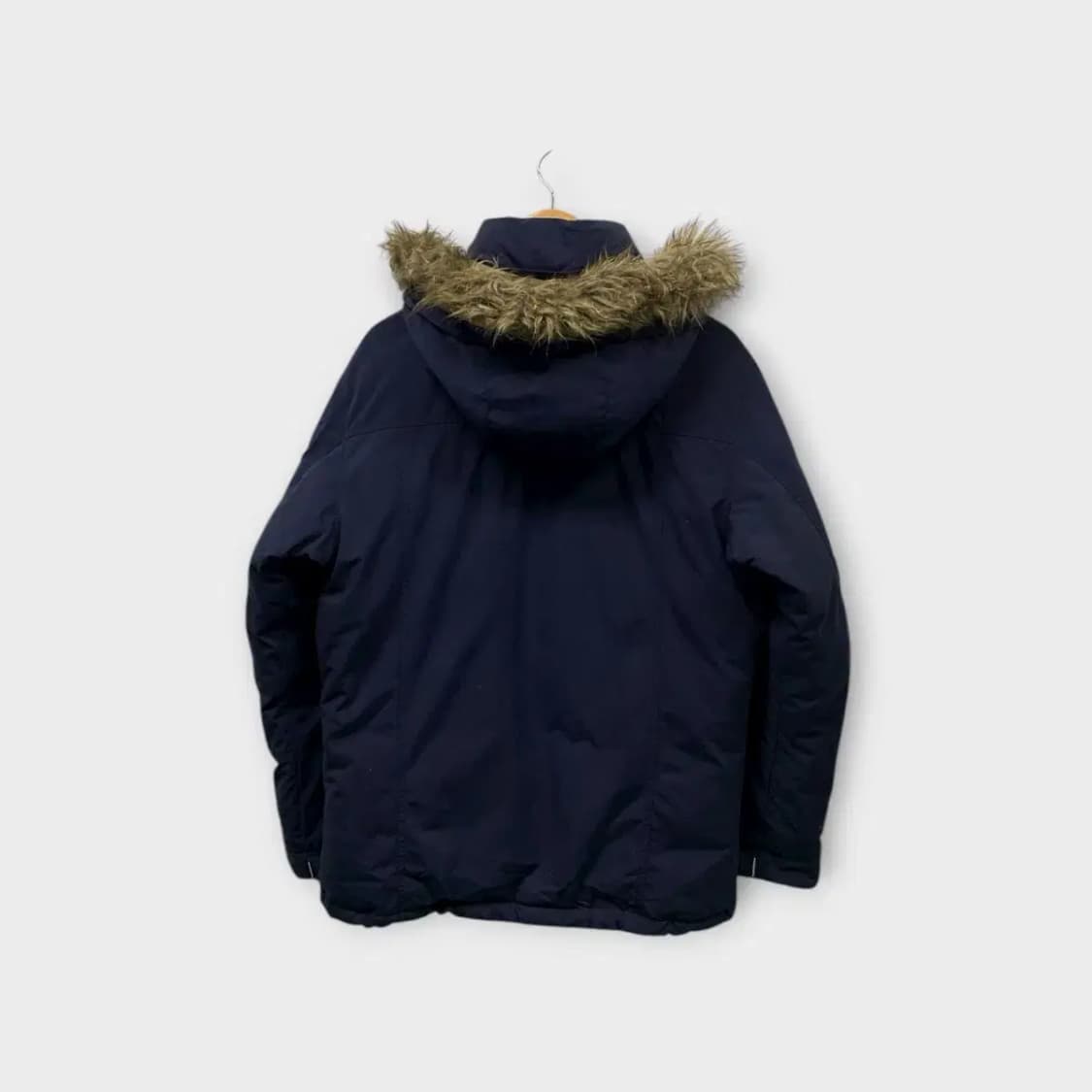 빈폴 네이비 후드 패딩 점퍼L 상품이미지3