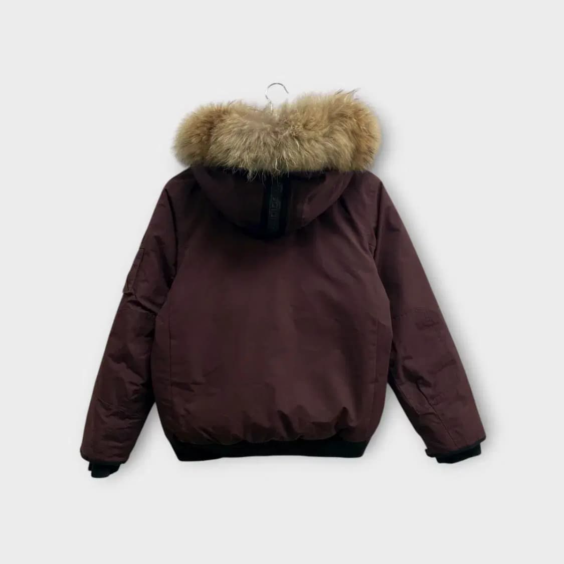 뉴발란스 라쿤털 패딩 점퍼 버건디 M 상품이미지3
