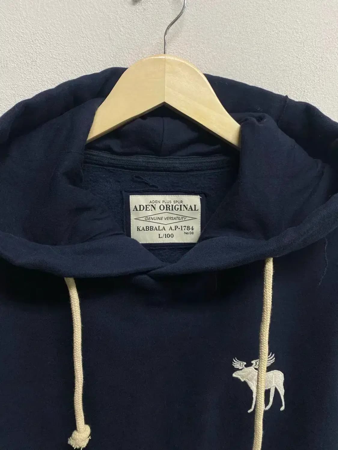 아베크롬비 네이비 후드티 L 상품이미지5