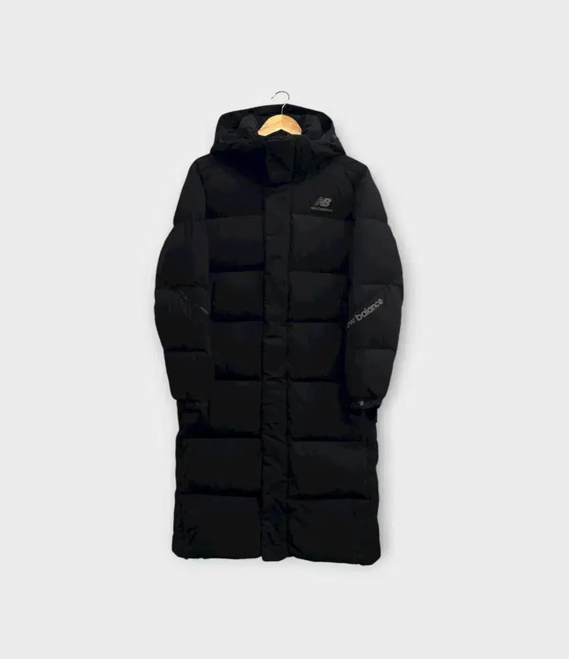 뉴발란스 NB 블랙 롱패딩 상품이미지1