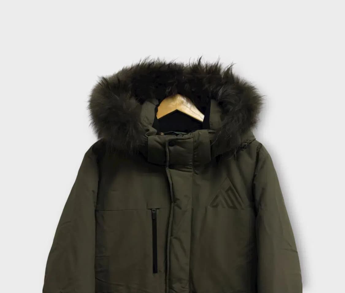 그레고리 GREGORY 카키색 벨트 롱 패딩 M 상품이미지2