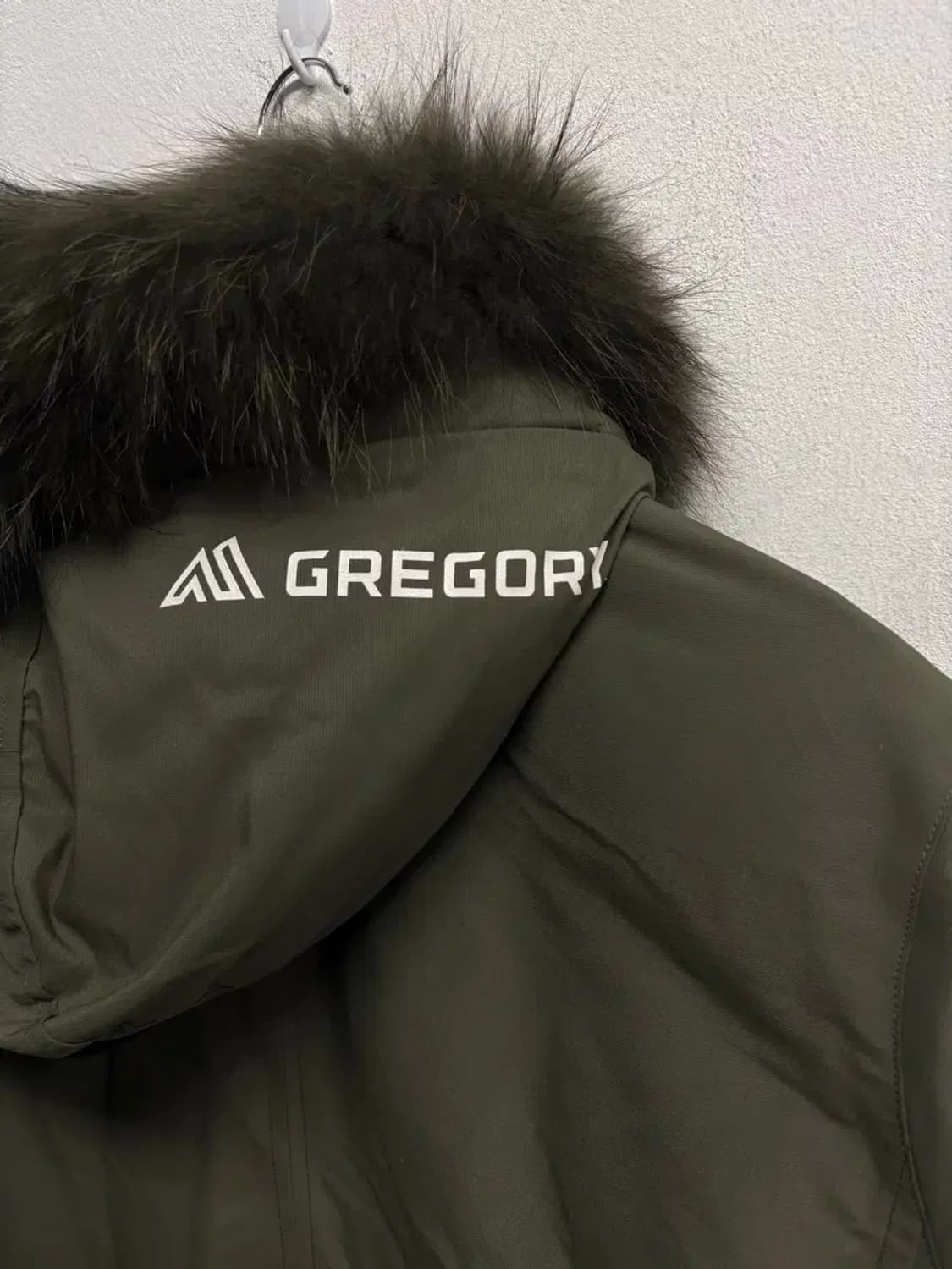 그레고리 GREGORY 카키색 벨트 롱 패딩 M 상품이미지6