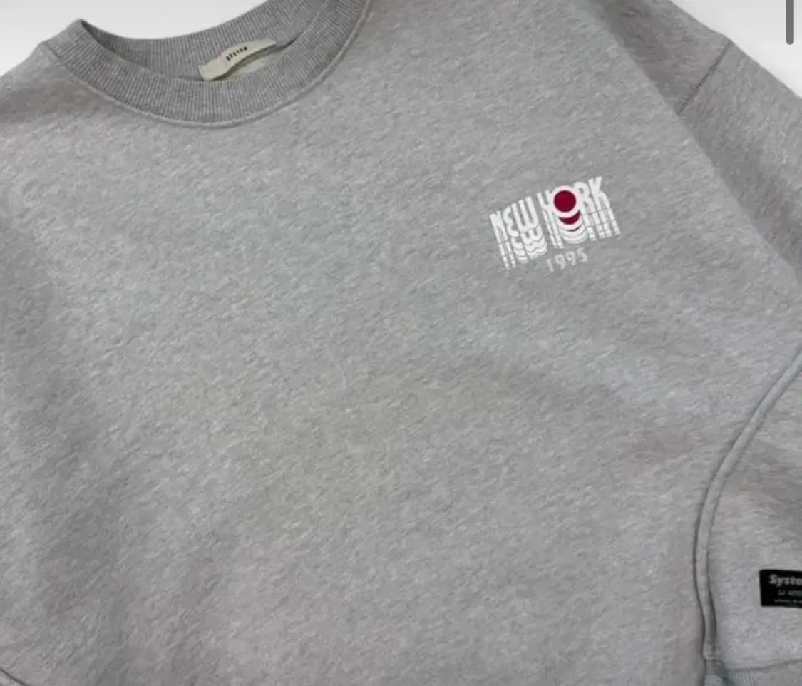 시스템 SYSTEM 데일리 절개 맨투맨 Free 상품이미지2