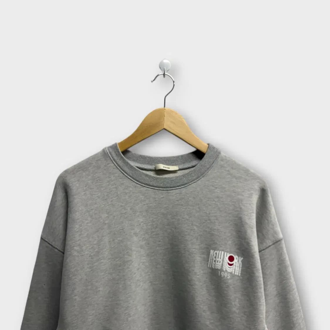 시스템 SYSTEM 데일리 절개 맨투맨 Free 상품이미지3