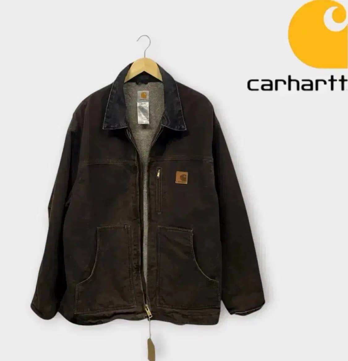 칼하트 쉐르파 샌드스톤 브라운 점퍼 L-XL 상품이미지2