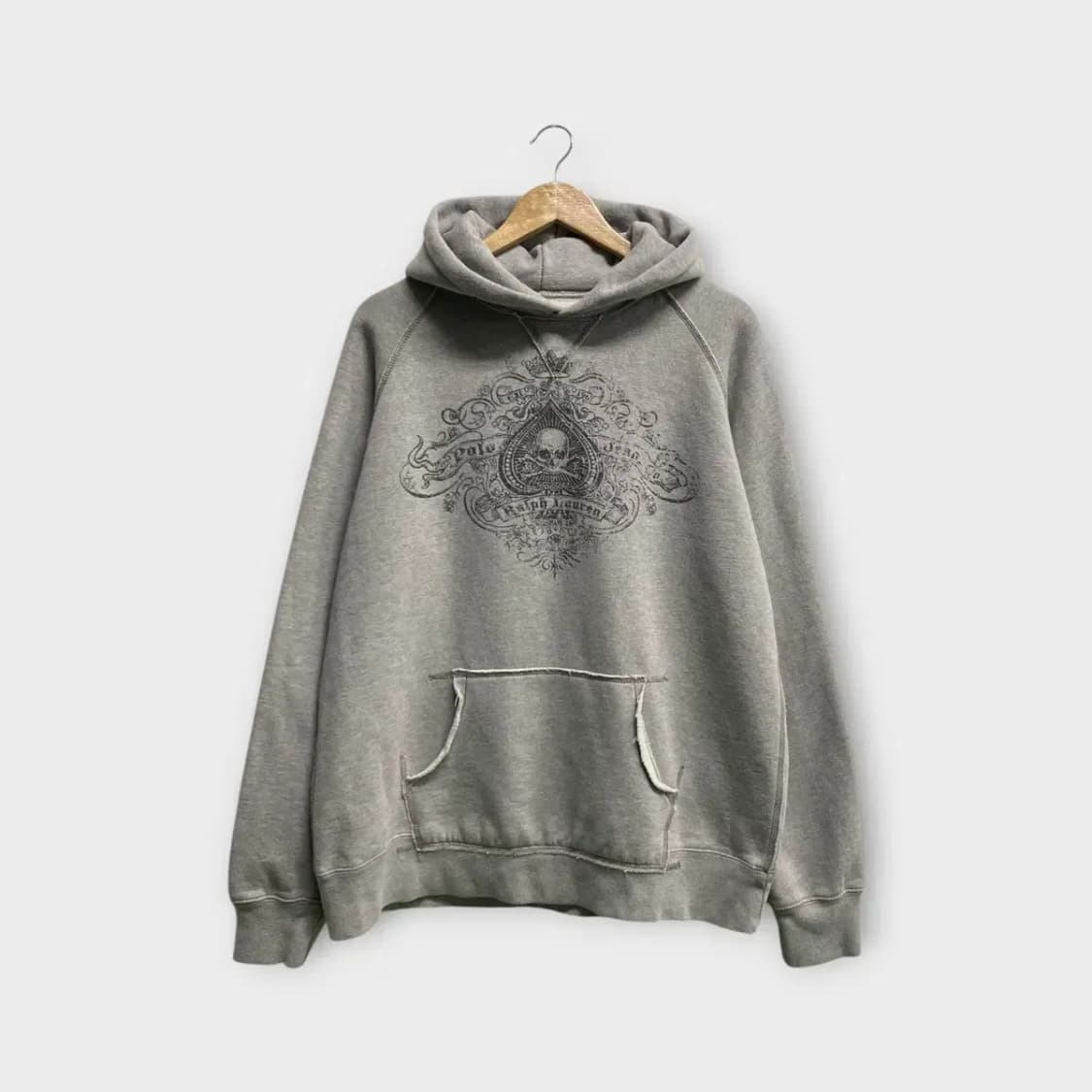 폴로 스컬 후드티 XL 상품이미지1