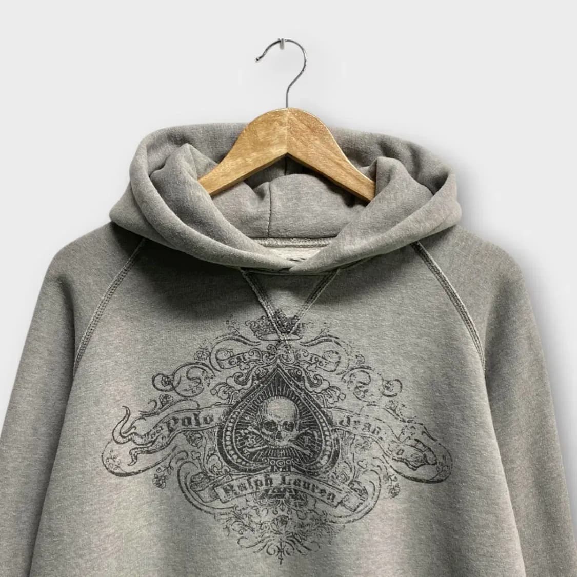 폴로 스컬 후드티 XL 상품이미지2