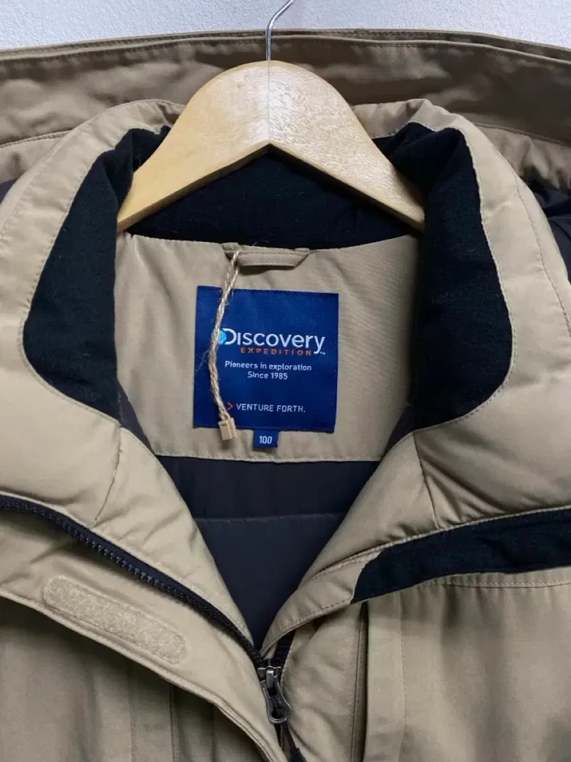 디스커버리 마젤란 덕다운 패딩 베이지 L 상품이미지6