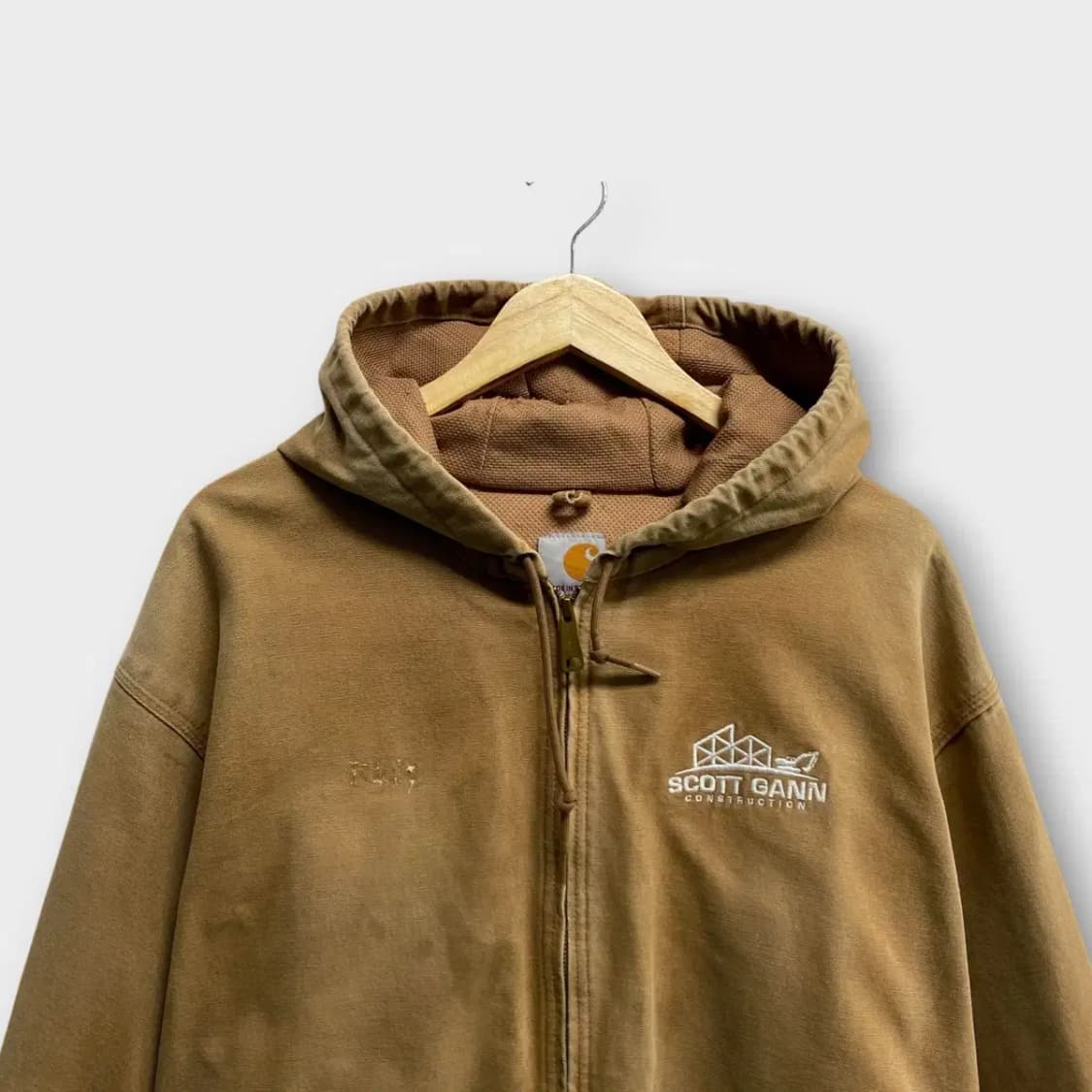 칼하트 J131 액티브 카멜 후드 점퍼 2XL 상품이미지2