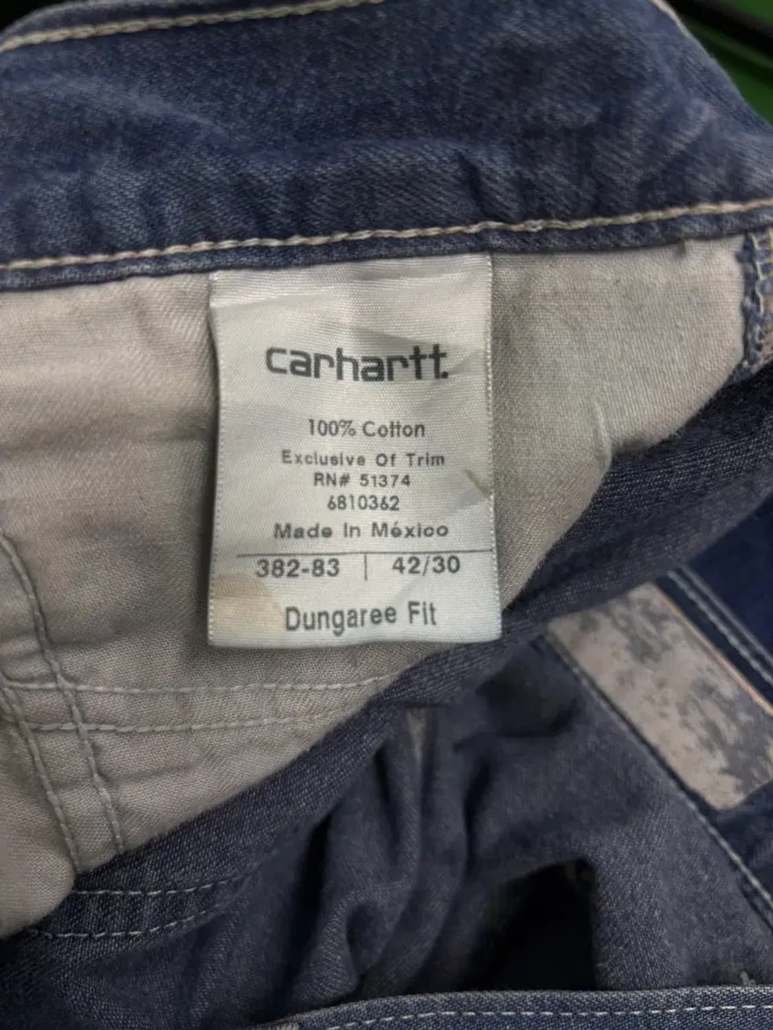 칼하트 포켓 데님 팬츠-42X30 상품이미지5