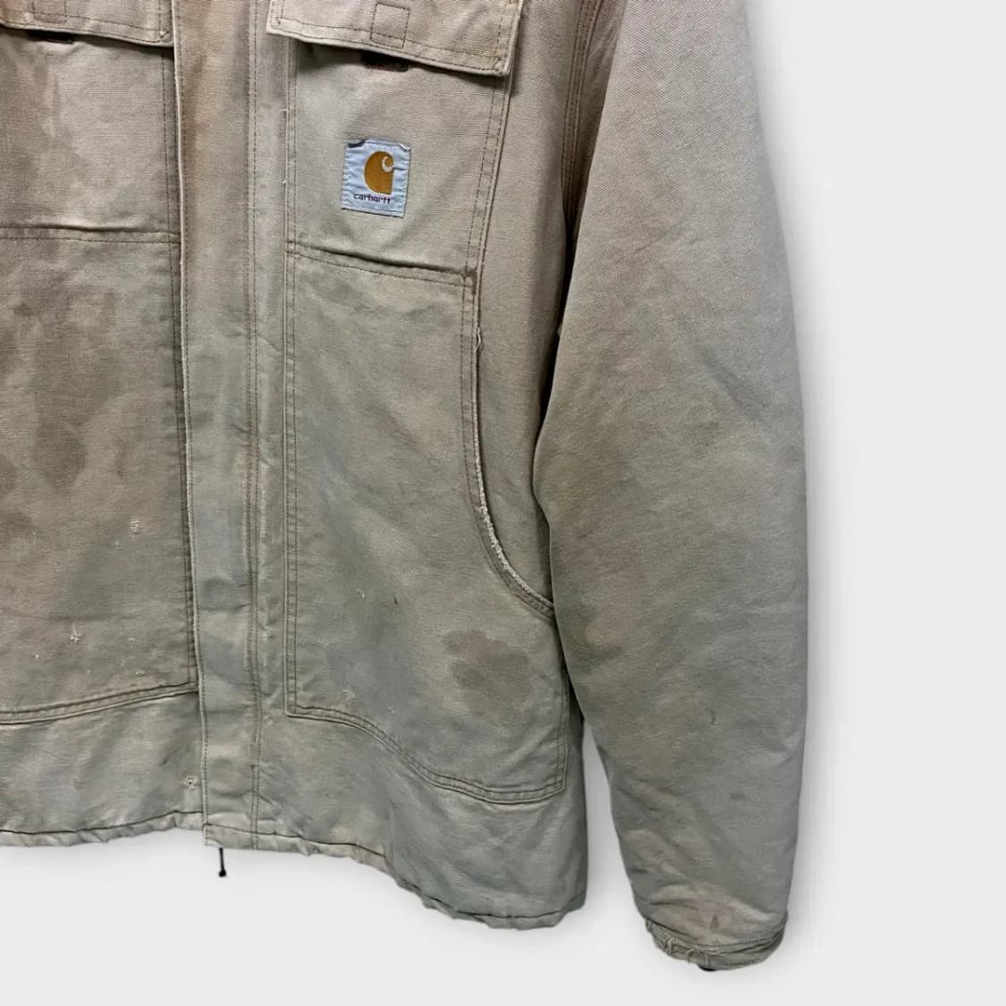 칼하트 90's 썬페이딩 캔버스 워크자켓 XL 상품이미지7