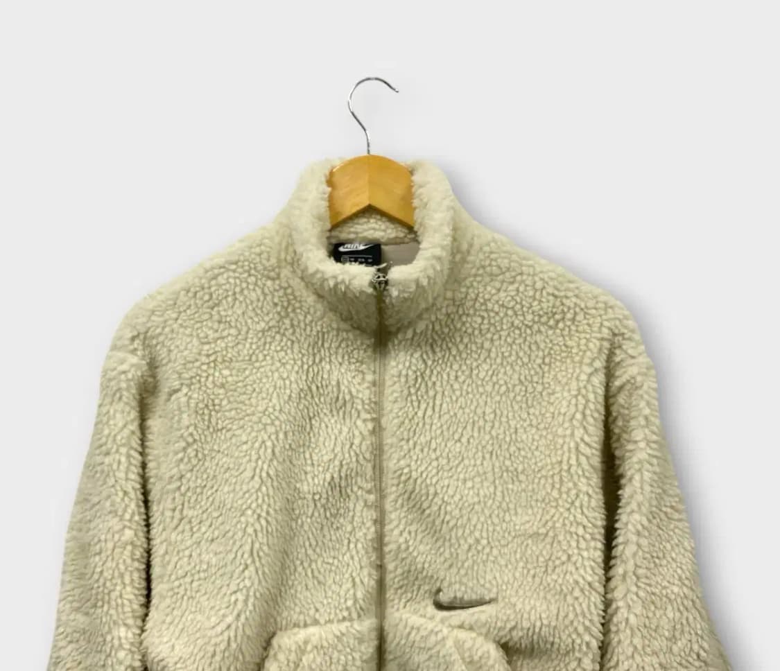 나이키 NSW 우먼스 스우시 셰르파 폴리스 뽀글이 XS 상품이미지2