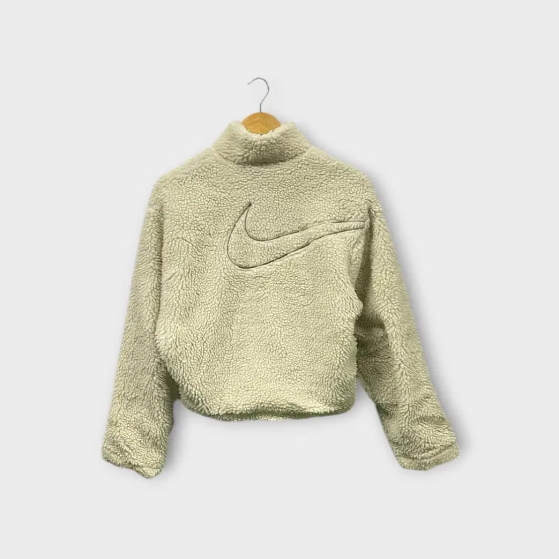 나이키 NSW 우먼스 스우시 셰르파 폴리스 뽀글이 XS 상품이미지4
