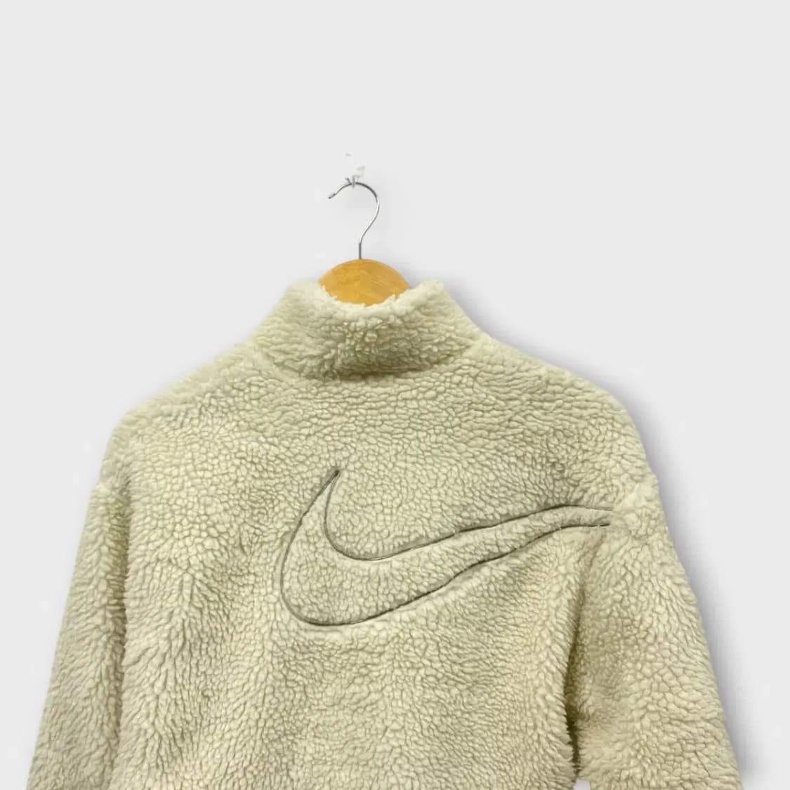 나이키 NSW 우먼스 스우시 셰르파 폴리스 뽀글이 XS 상품이미지5