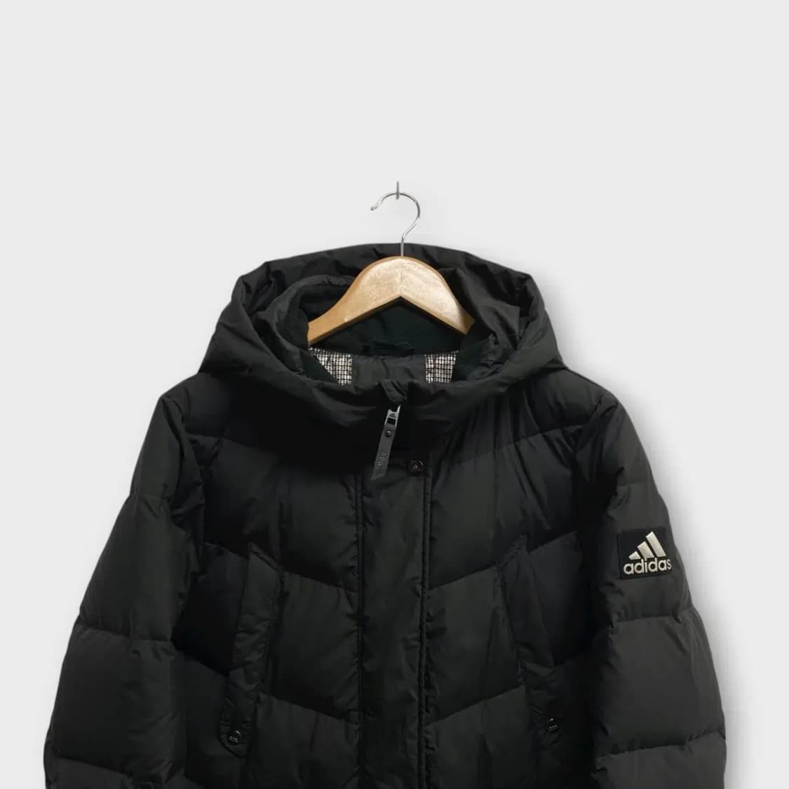 아디다스 블랙 롱패딩 M 상품이미지2