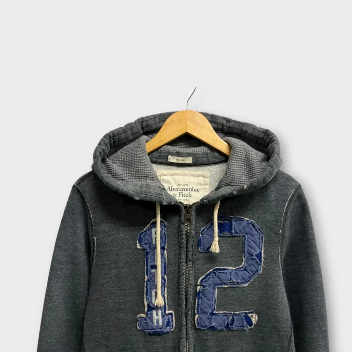 아베크롬비 기모 후드집업 M 상품이미지2
