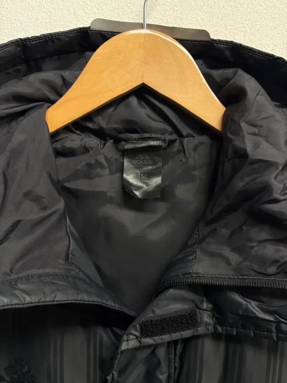 아디다스 삼선 블랙 롱패딩-150호 상품이미지5
