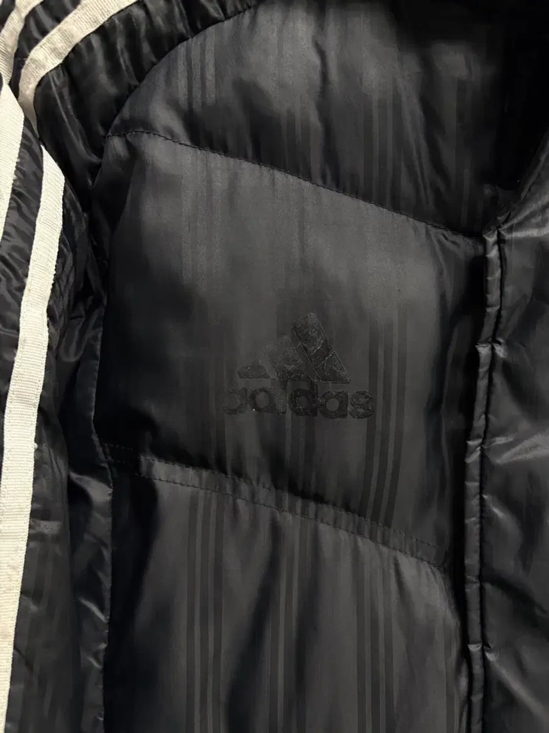 아디다스 삼선 블랙 롱패딩-150호 상품이미지6