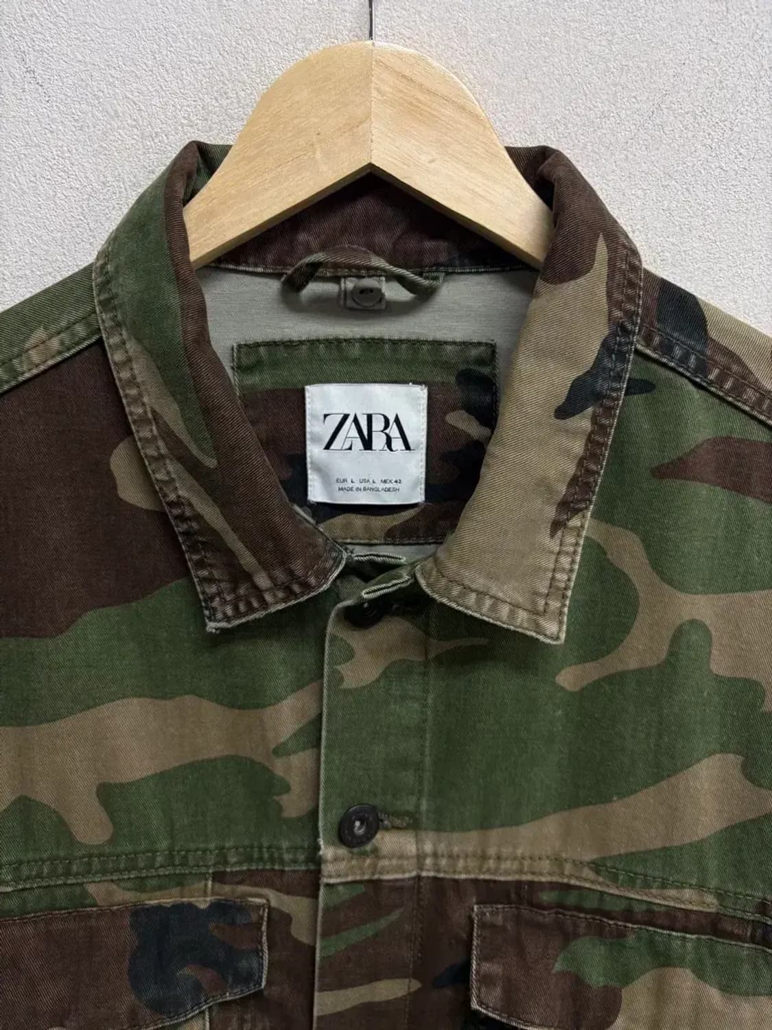 자라 밀리터리 야상자켓 L 상품이미지4