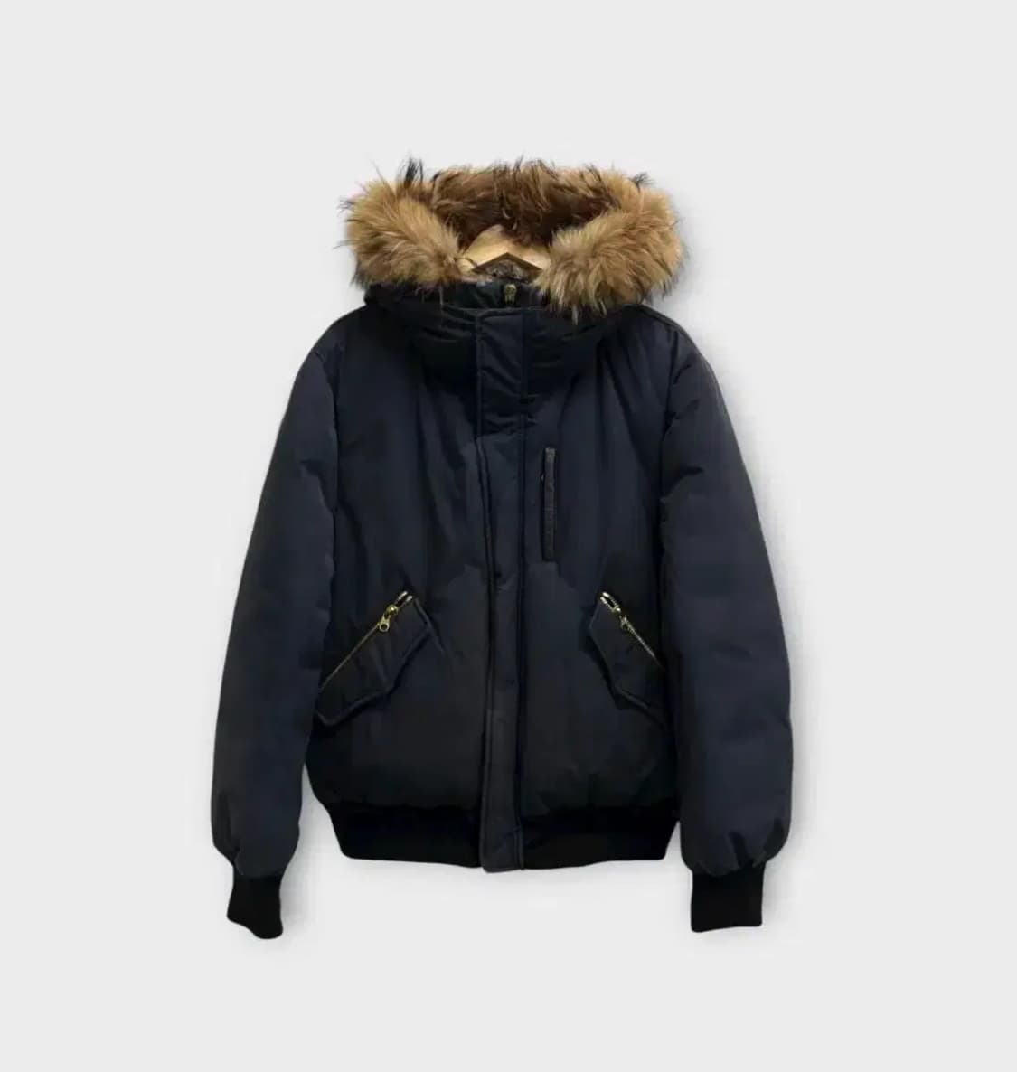 맥케이지 딕슨 봄버 브라운퍼 패딩 - 44사이즈 상품이미지1