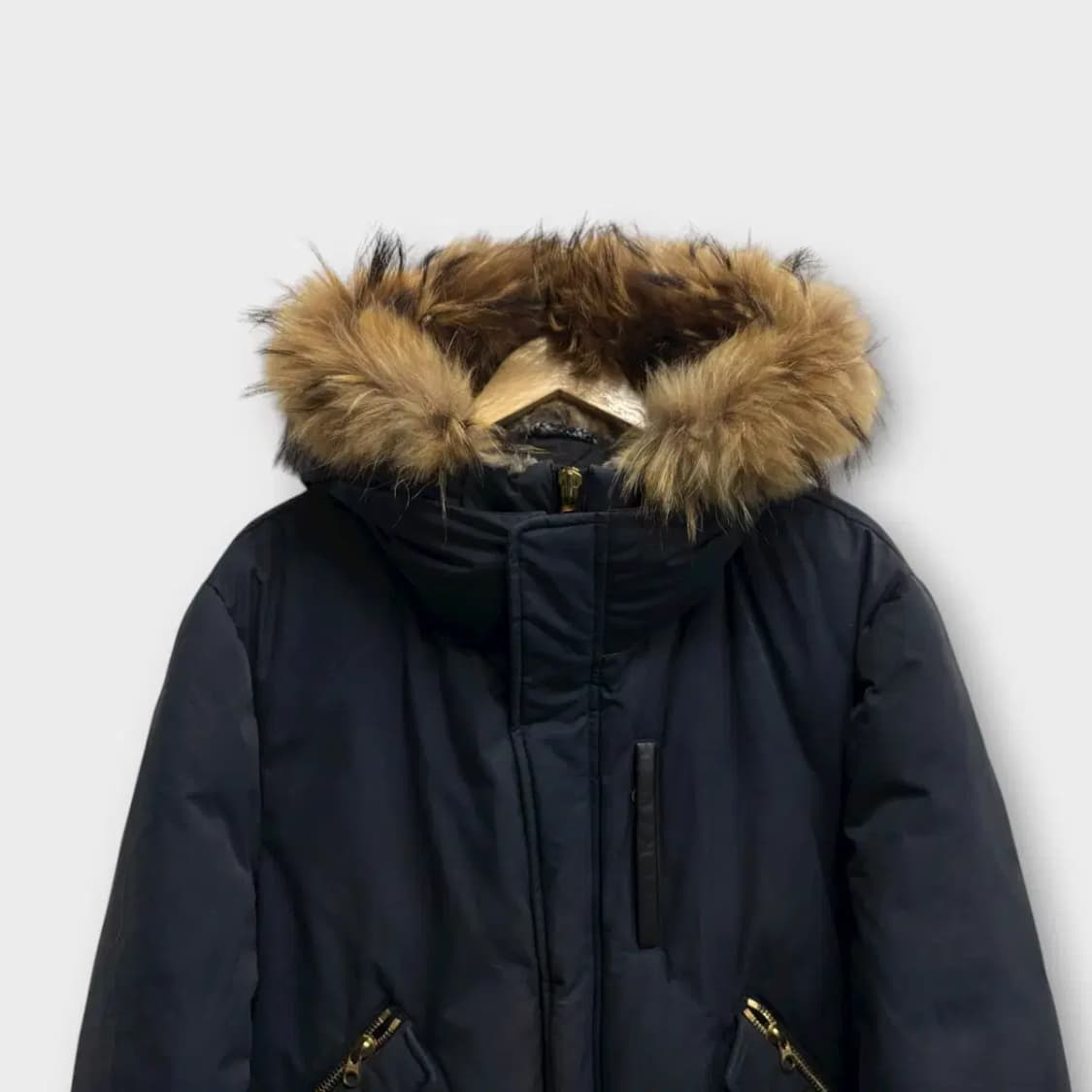 맥케이지 딕슨 봄버 브라운퍼 패딩 - 44사이즈 상품이미지3