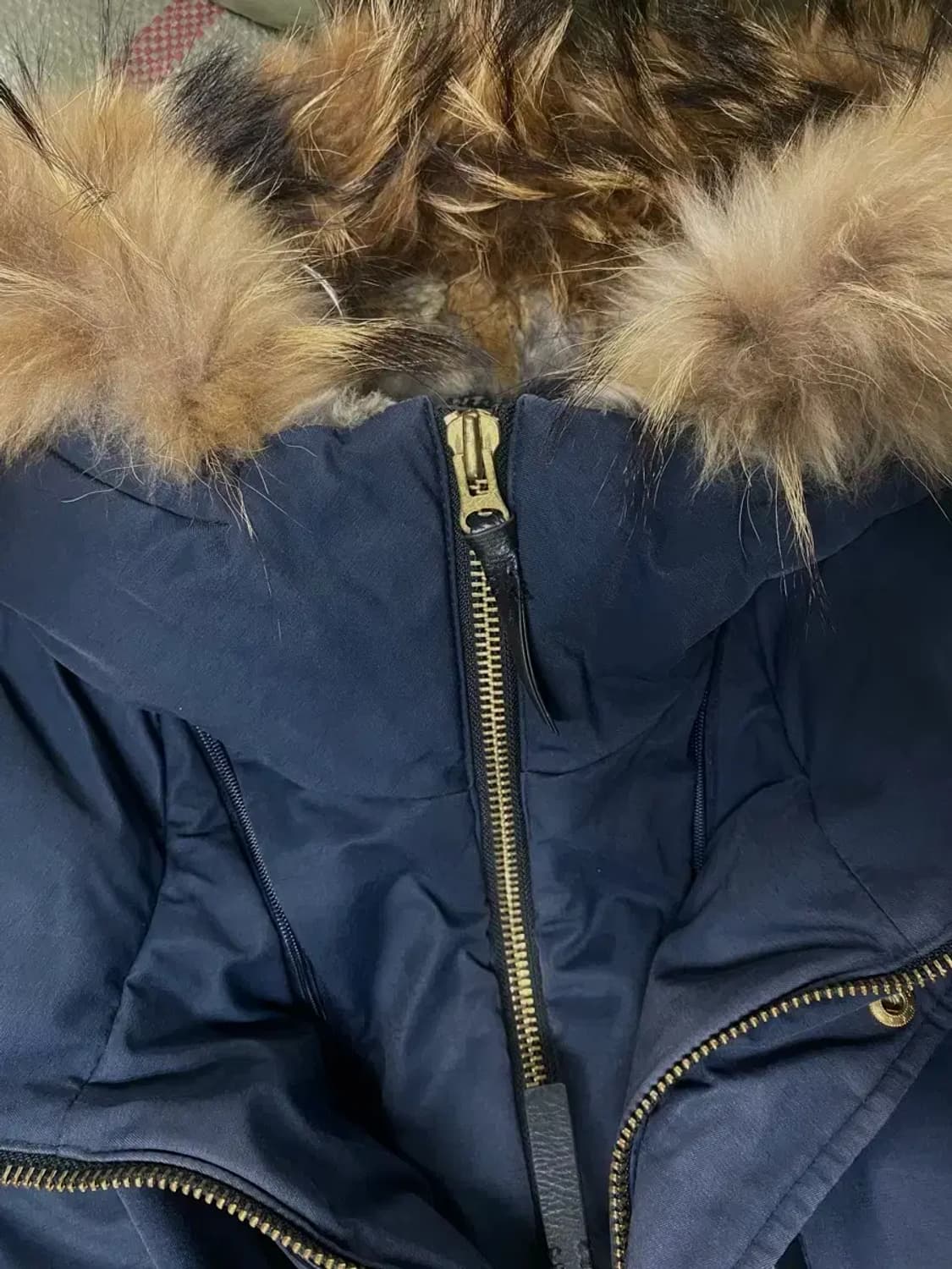 맥케이지 딕슨 봄버 브라운퍼 패딩 - 44사이즈 상품이미지4