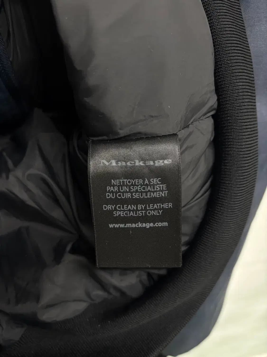 맥케이지 딕슨 봄버 브라운퍼 패딩 - 44사이즈 상품이미지7