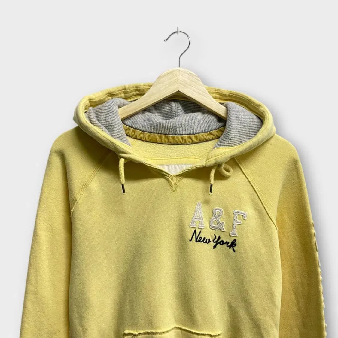 아베크롬비 레몬색 후드티 M 상품이미지2