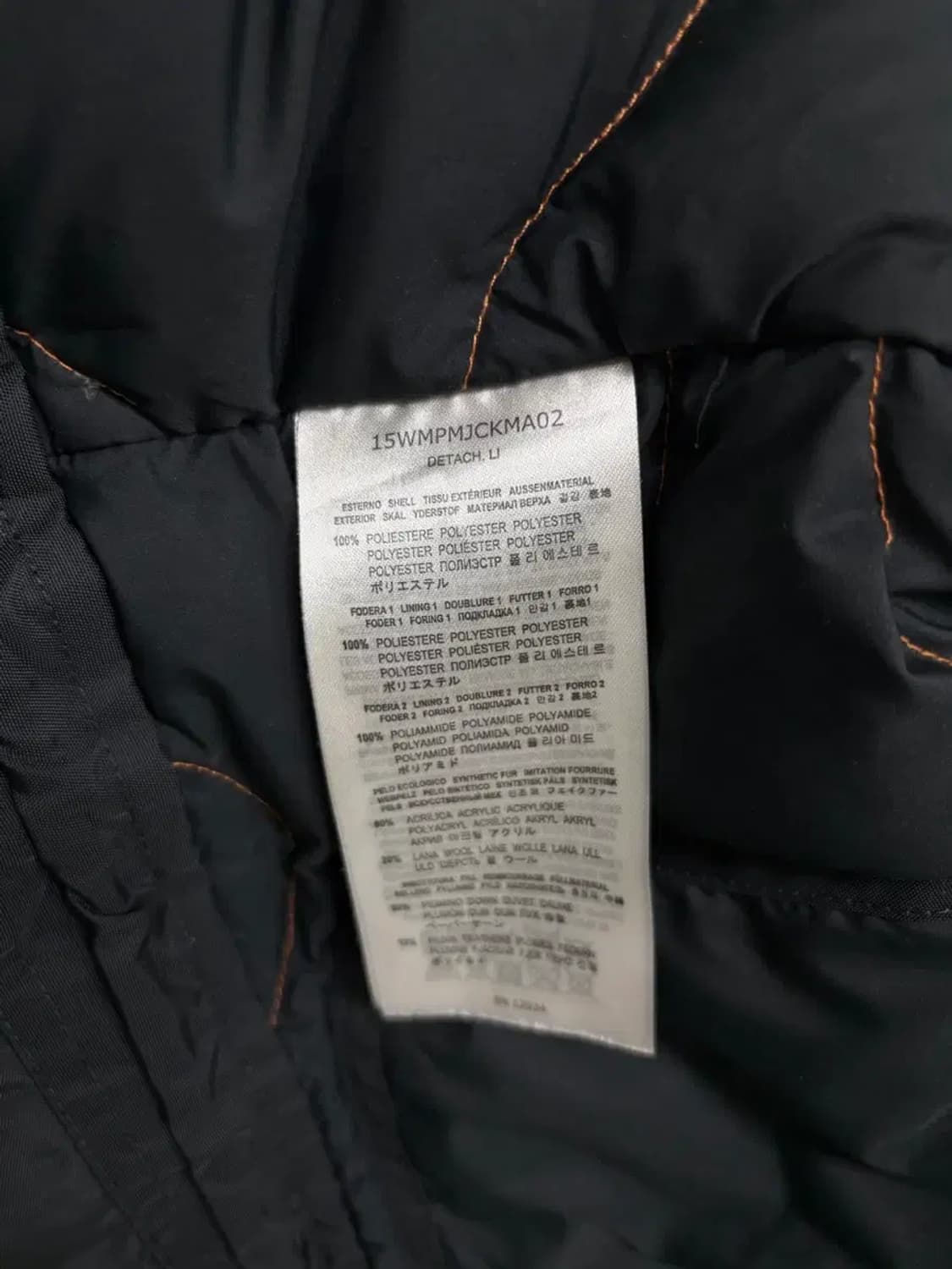 파라점퍼스 코디악 내피 퀼팅 패딩 M 상품이미지5