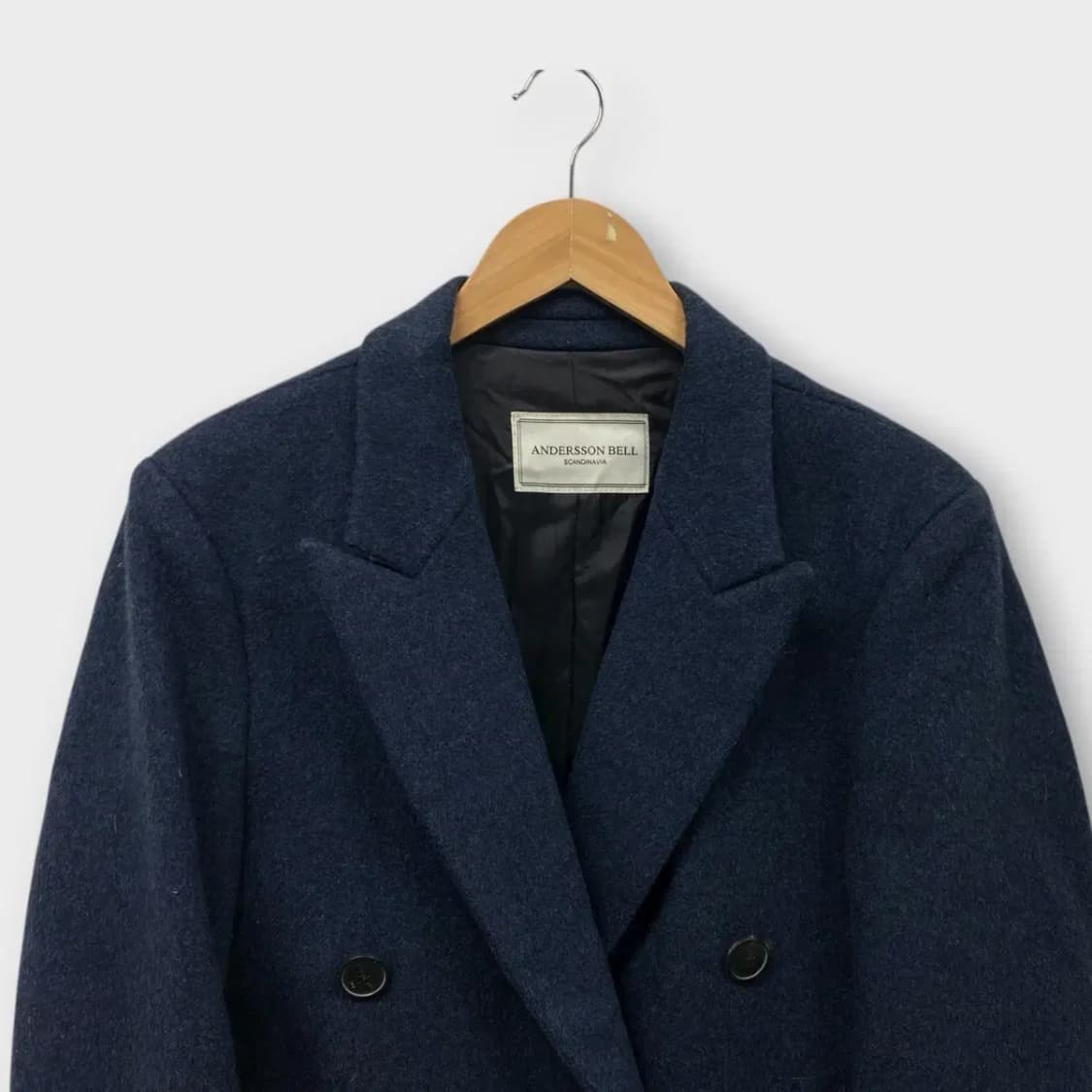앤더슨벨 울 더블 코트 M 상품이미지2