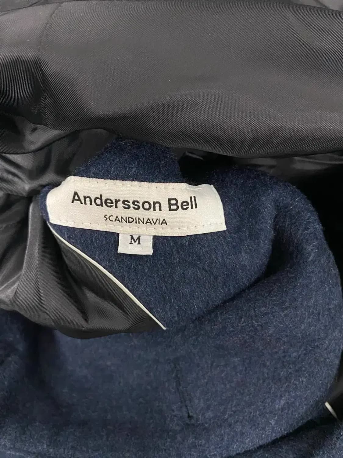 앤더슨벨 울 더블 코트 M 상품이미지7