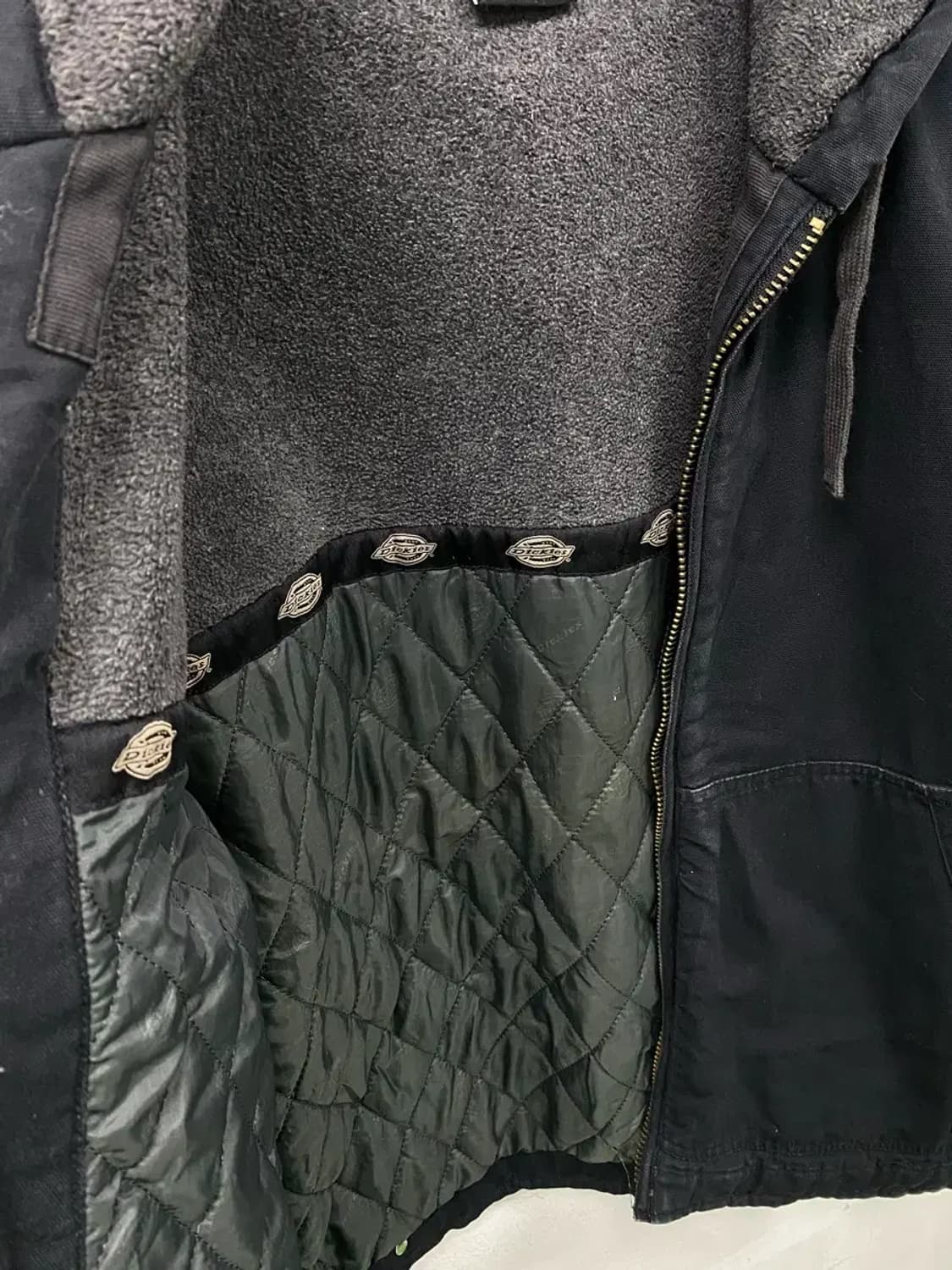 디키즈 Dickies 누빔 후드 집업 M 상품이미지4