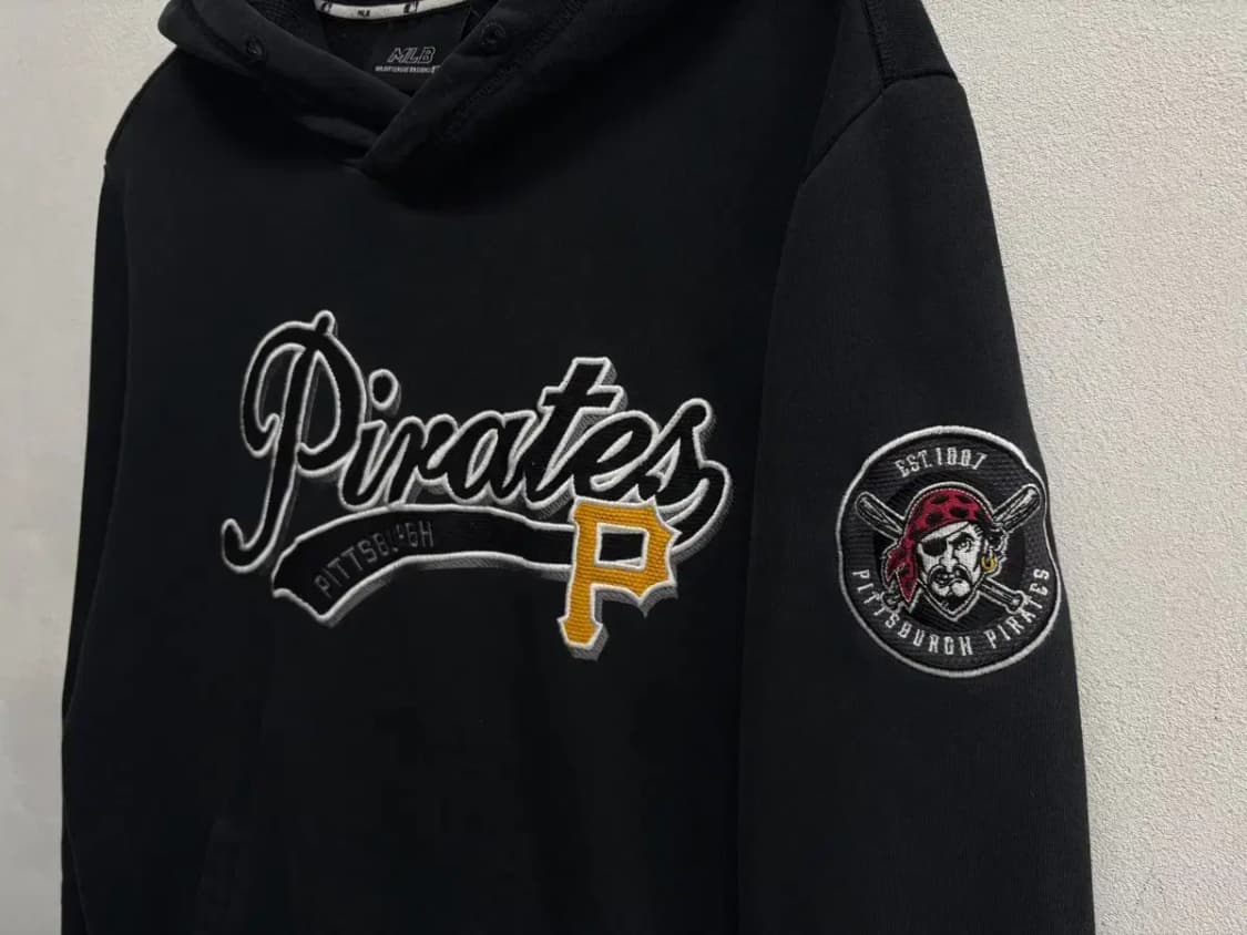 MLB 피츠버그 후드 티셔츠 L 상품이미지5