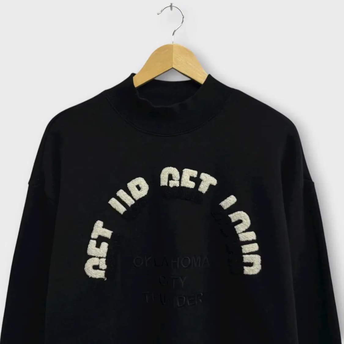 NBA 부클로고 블랙 맨투맨 free 상품이미지2