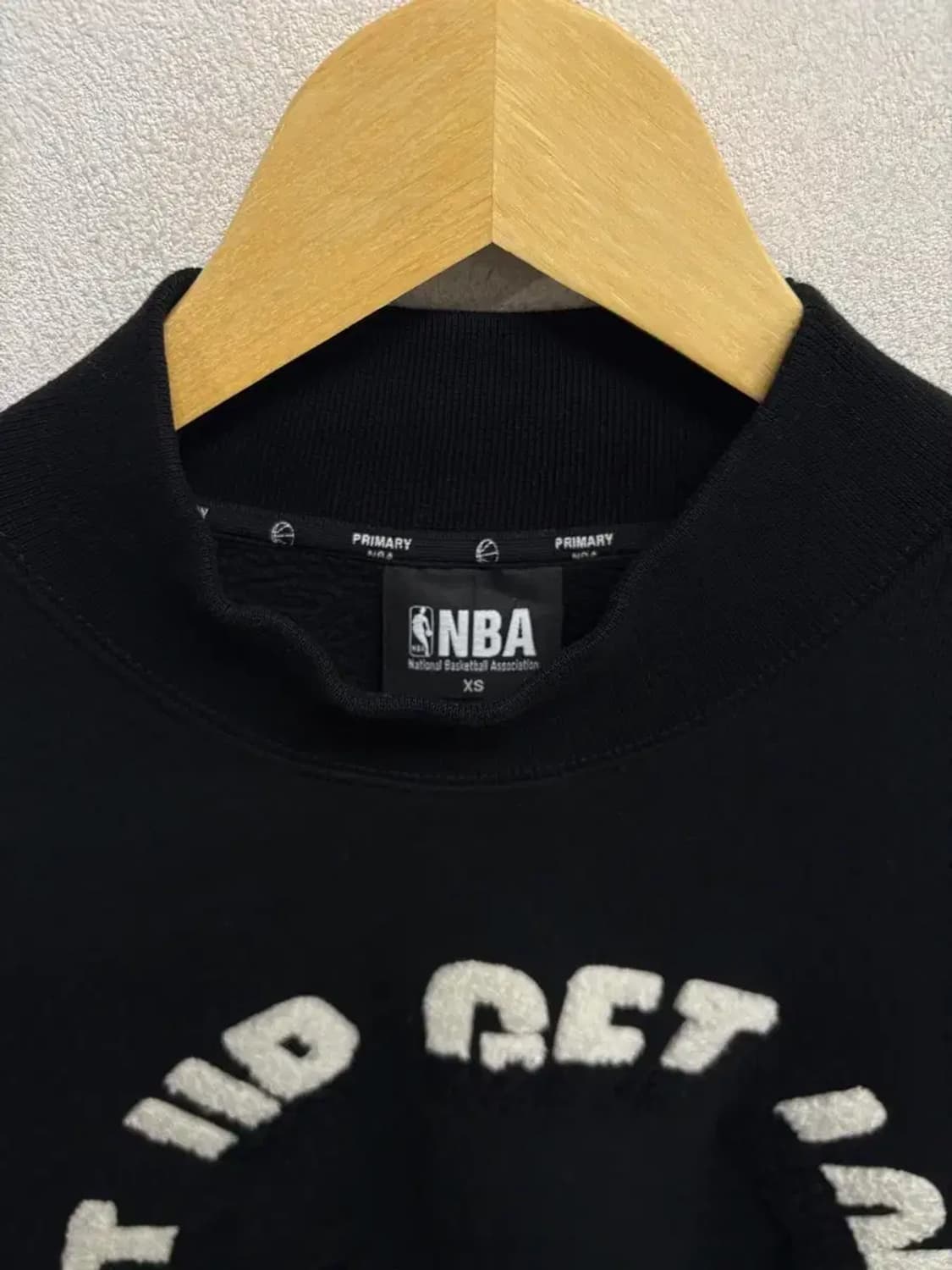 NBA 부클로고 블랙 맨투맨 free 상품이미지4