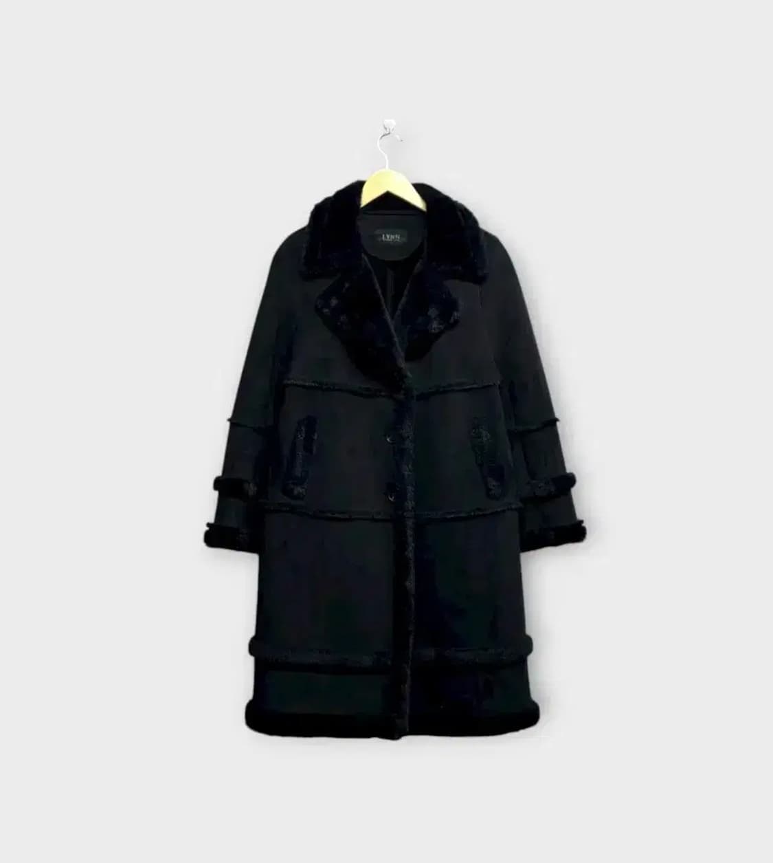 LYNN 린 스웨이드 무스탕 코트 M 상품이미지1