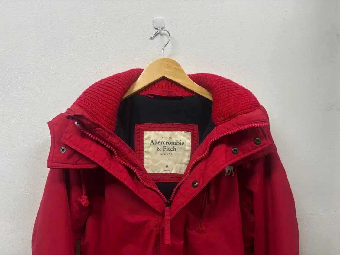 아베크롬비 Abercrombie 도톰 바람막이 점퍼 M 상품이미지5