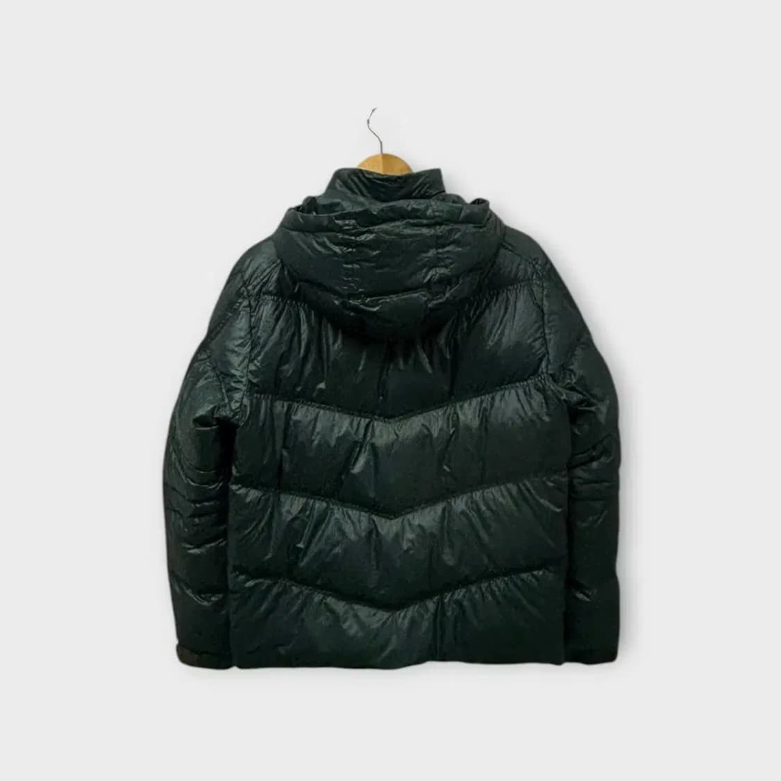 헤지스 프리미엄 유광 덕다운 패딩 95 상품이미지3