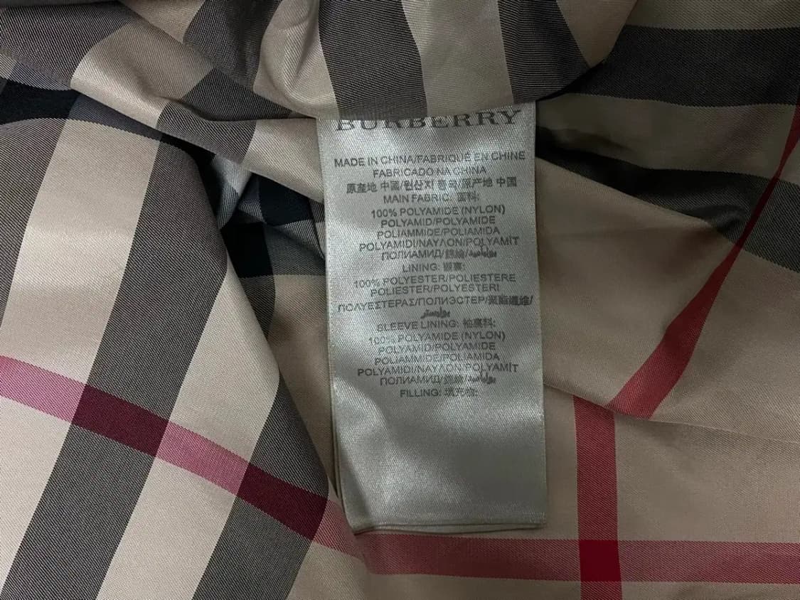 버버리 여성 블랙 패딩 코트 - S 상품이미지10