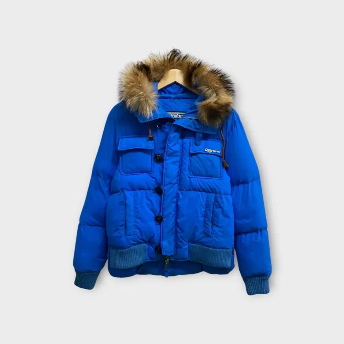 디스퀘어드 DSQUARED 블루 패딩 48 상품이미지1