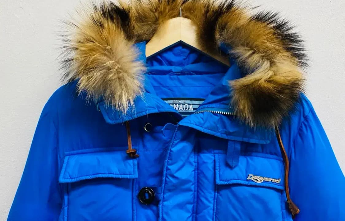 디스퀘어드 DSQUARED 블루 패딩 48 상품이미지3