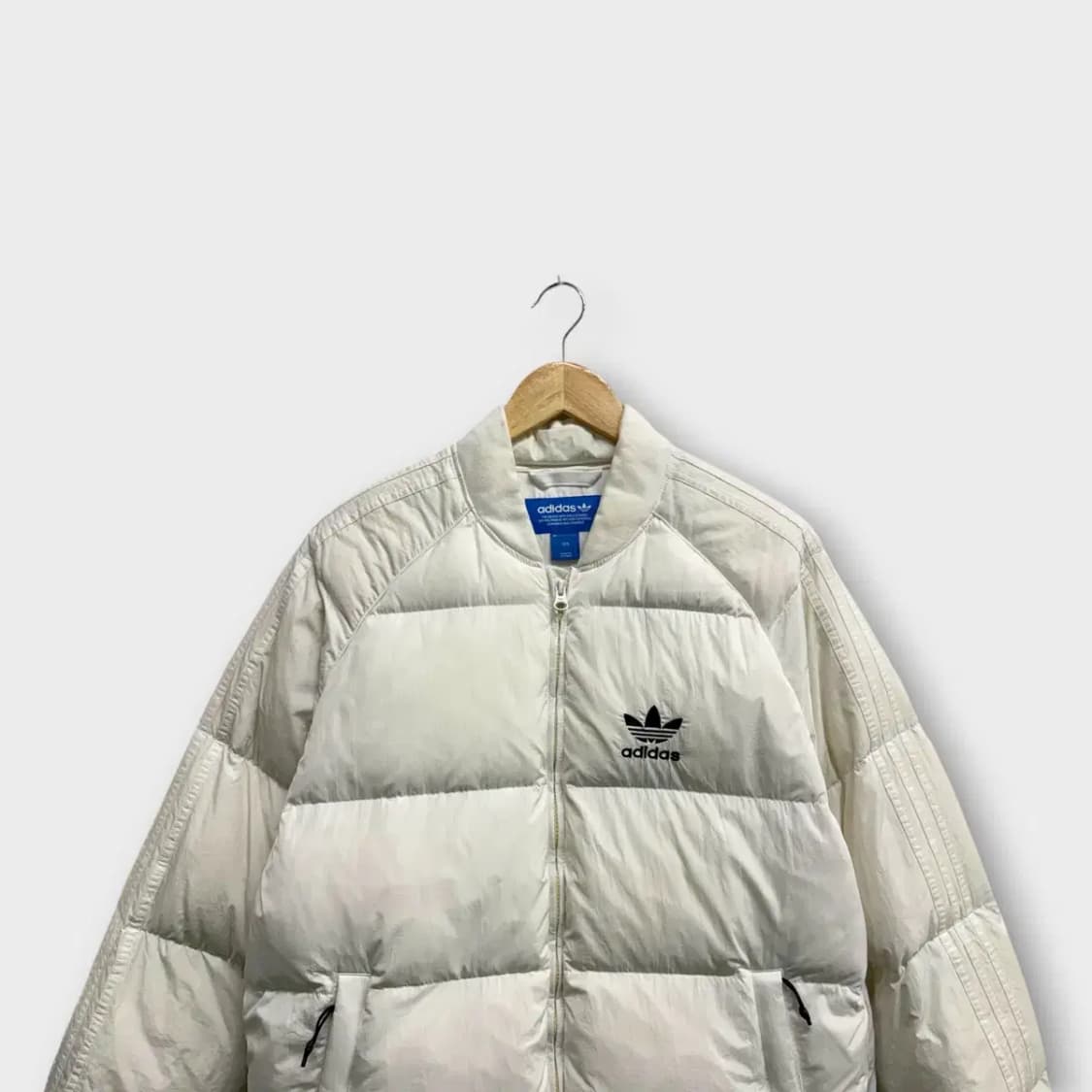 아디다스 슈퍼스타 화이트 패딩 XL 상품이미지2