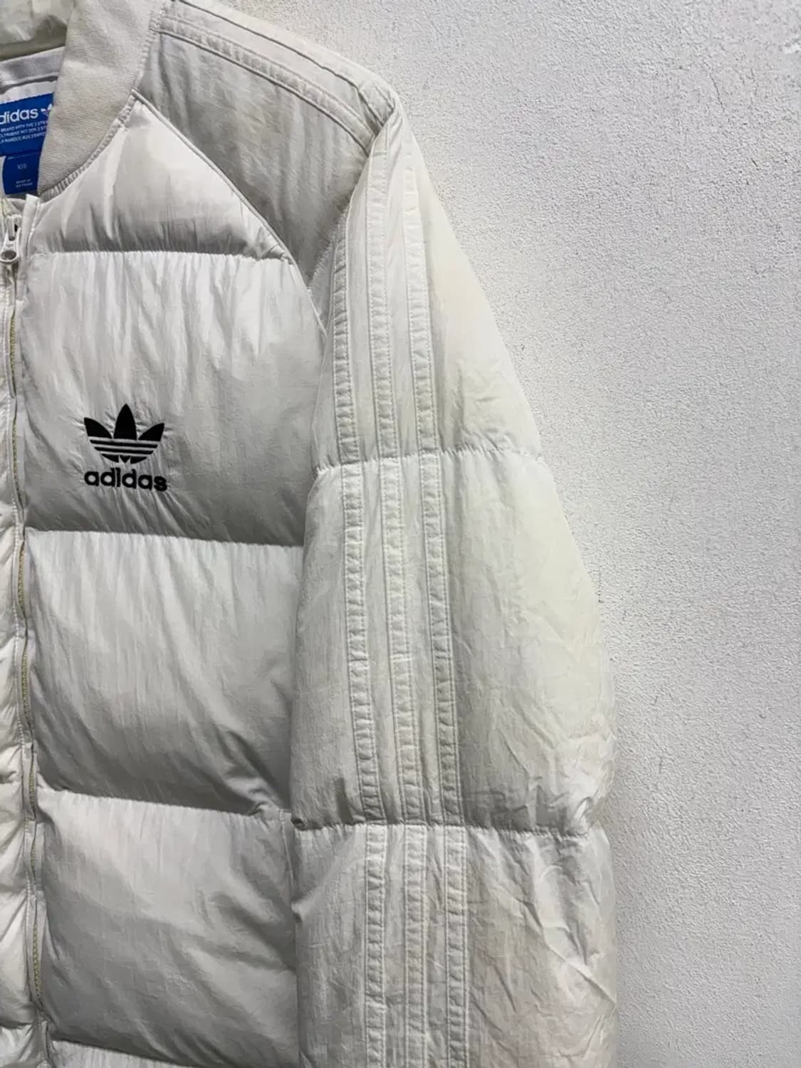 아디다스 슈퍼스타 화이트 패딩 XL 상품이미지7