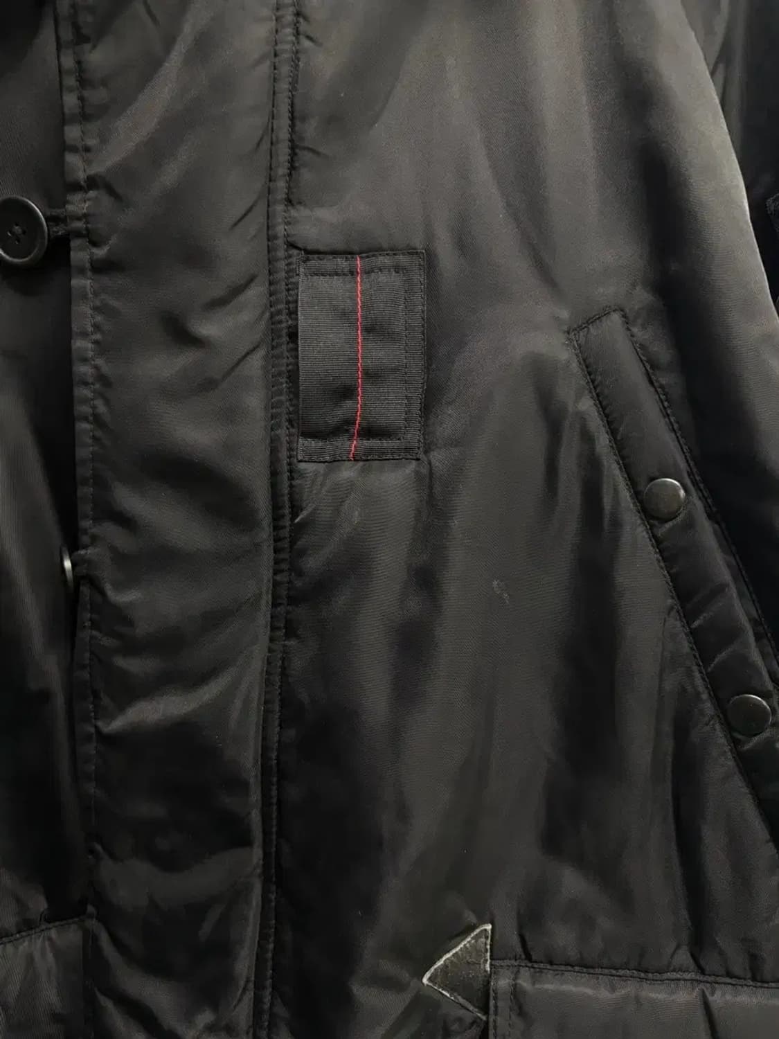 아비렉스AVIREX 블랙 야상 패딩 L 상품이미지5