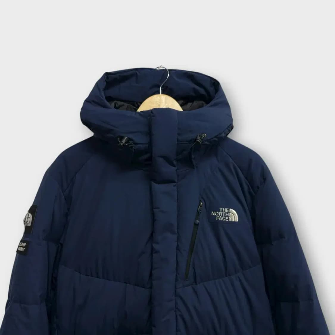 노스페이스 네이비 구스 롱패딩 L 상품이미지2