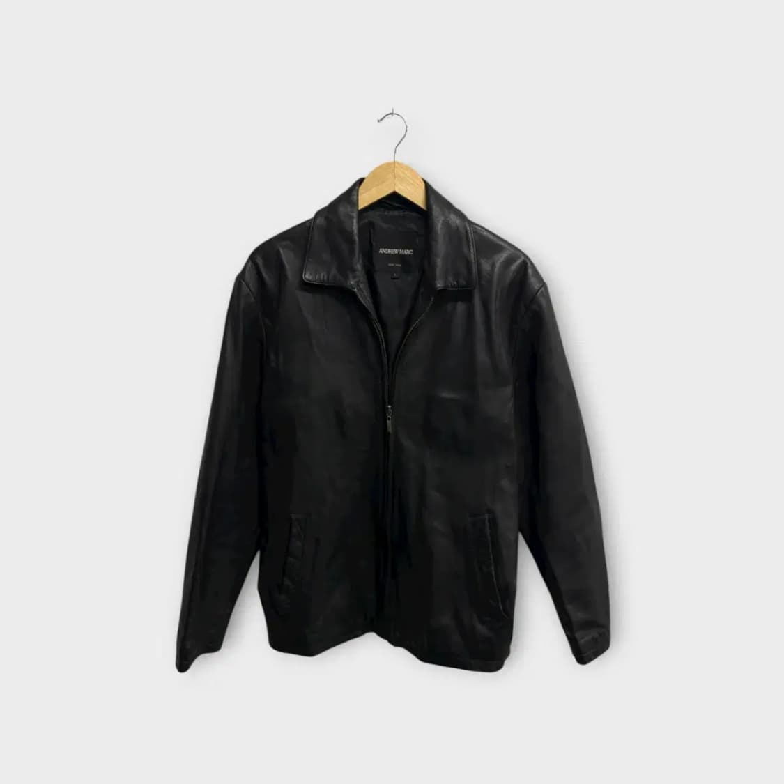 ANDREW MARC 레더 자켓 L 상품이미지1