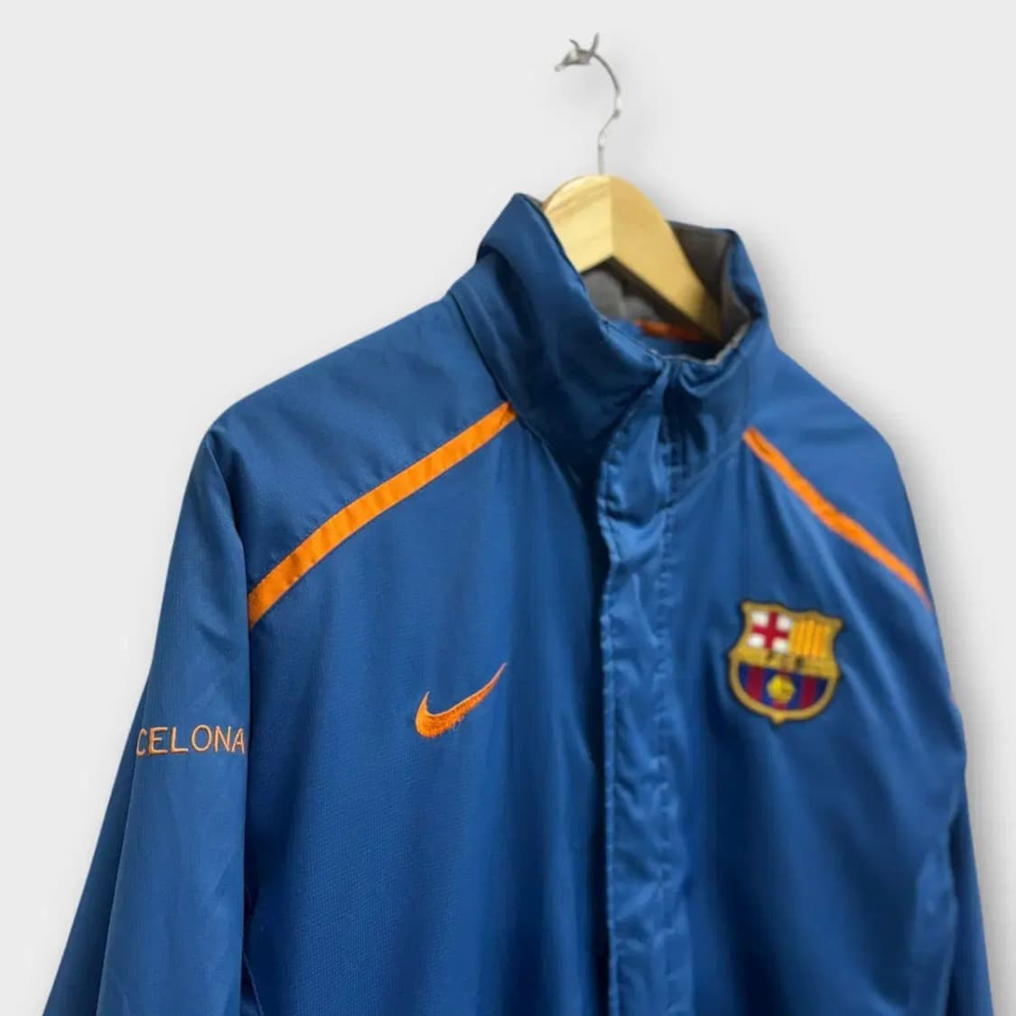 나이키 FC 바르셀로나 안감 플리스 바람막이 점퍼 S-M 상품이미지2