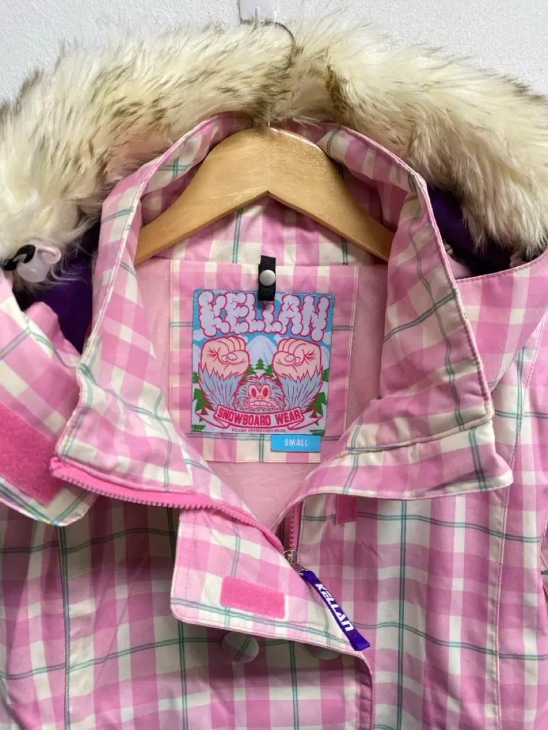켈른 핑크 스키 & 보드복 세트 S-M 상품이미지6